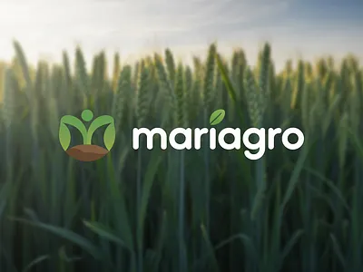 Mariagro Logo Design & Brand Identity Clean, Modern, Agro logo branding design graphic design illustration logo logo design typography ui ux vector