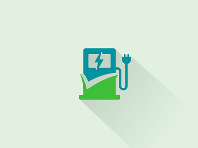 HotSpot Charging logo battery charge charged electric ev fimbird logo petrolpump