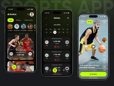 Sports Mobile App – Live Scores, Stats & Community UI Design app app design fan community football football app ios live scores match highlights mobile mobile app mobile ui sports sports app sports mobile app sports stats ui design uiux
