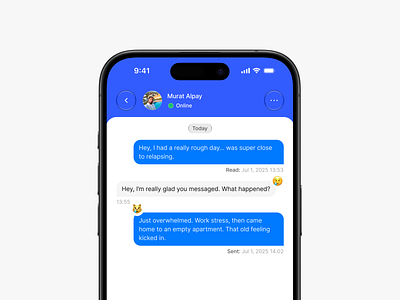 Emoji 😌 emoji mobile app design