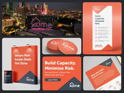 Xome 5 Star Conference & Expo Event 2024 banner brand design brand grid branding conference event event branding event design graphic design mortage real estate