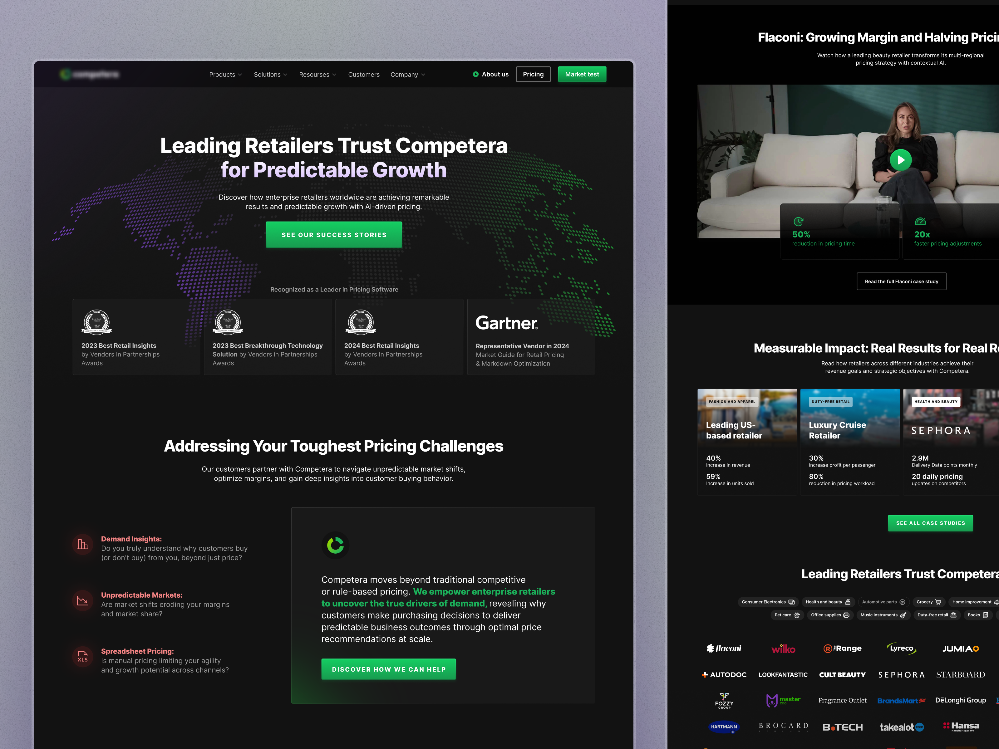 Customer Landing Page business website customersuccess design landing landing page marketing website saaswebsite startup ui uiux web webdesign website