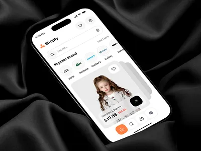Kids Fashion E-commerce App – Colorful & Trendy Shopping UI app app design e commerce ecommerce ecommerce app fashion app ios kids fashion kids fashion app kids wear mobile mobile app mobile ui shopping app ui ui design uiux