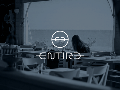 Entire | Seaside Dining Reimagined | Logo Design brand designer brand identity branding cafe restaurant design freelance designer freelance graphic designer graphic design graphic designer logo logo brand designer logo design logo designer visual identity design visual identity designer