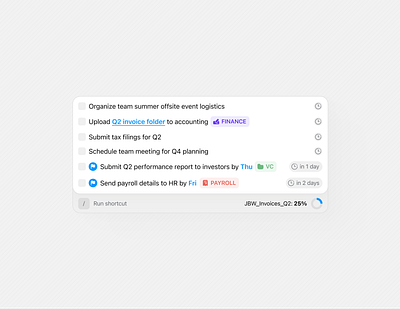 Task List [UI Component] bradges clean ui clean ui design design jackie brown jackie brown works light theme product design simple design task design task list ui ui components ui design ux ux design
