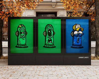 @oddbot_society cartoon character collections colors creatures design doodle illustration oddbot