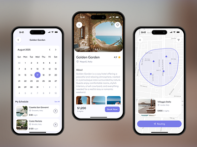 Bookings/Reservations App UX/UI Design activity booking booking system design rating reservation startup ui ux webdesign
