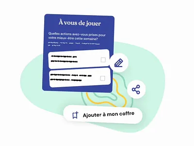 Cap Mieux-Être Motion Design branding design illustration mental health motion graphics quebec sigmund