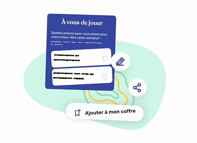 Cap Mieux-Être Motion Design branding design illustration mental health motion graphics quebec sigmund