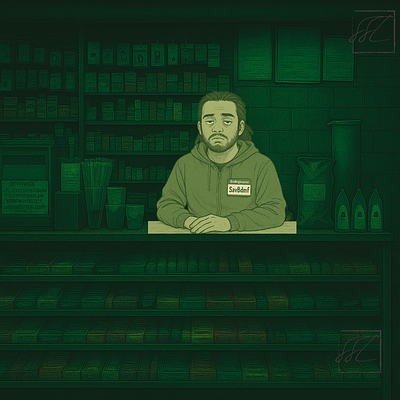 The Bodegaverse Look – Grit Meets Game bodegaverse bored man logo open for commission twitch twitch logo