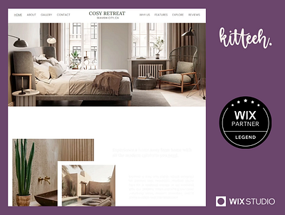 Apartment - Wix Studio Website Template accomodation accomodation website apartment beautiful website guesthouse hotel hotel website luxury website motel short term rental website studio template vacation rental vacation stay website website template wix wix studio wix studio website wix studio website template