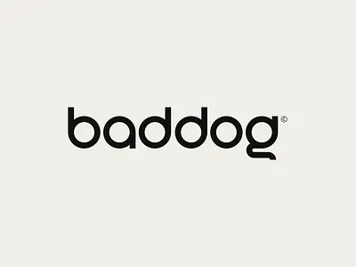 Baddog Logo Design brand branding identity logo logomark typography vector wordmark
