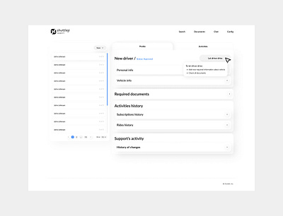 Support page concept design ui ux web