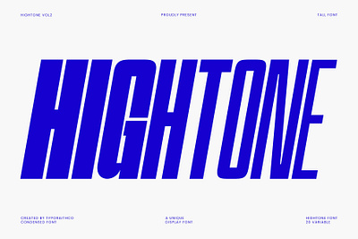 Hightone Font Family boho font branding branding font calligraphy condensed font design graphic design logo logo branding modern font poster design poster font sans serif typography