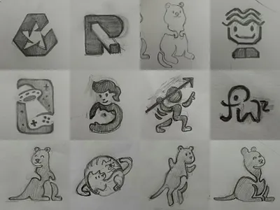 Logo sketching brand branding design elegant graphic design handdrawn logo logo design logo designer logodesign logodesigner logotype modern negative space saas sketch sketching web3