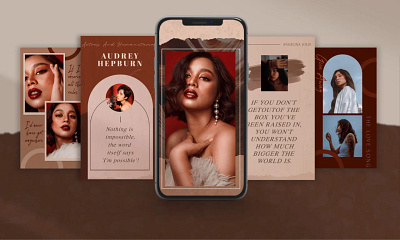 Elegant Instagram Story Templates for Fashion & Beauty Brands ✨ beautybranding branding canvatemplates creativedesigns digitalbranding dribbbledesign elegantdesign empoweringquotes fashiondesign femaleempowerment graphic design instagramstorydesign instagramtemplates mobilemockup modernaesthetic socialmediagraphics storydesign typographydesign ui visualstorytelling
