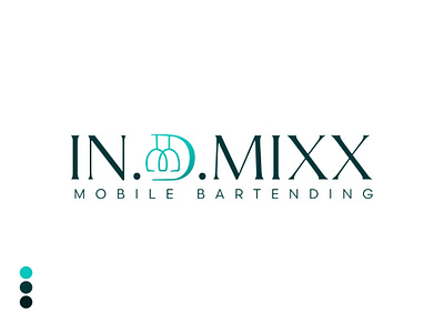 IN.D.MIXX | Branding branding conxept studios logo logo design mixology wordmark