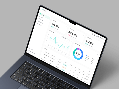 Sales Dashboard UI – Light Mode Design admin panel analytics business dashboard crm dashboard data visualization design enterprise light mode minimal productivity saas dashboard sales sales dashboard statistics ui ui design ux ux design web