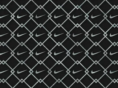 Nike Baseball Diamond Pattern atl atlanta baseball branding design graphic design illustration logo logo design nike oregon pattern sport sports