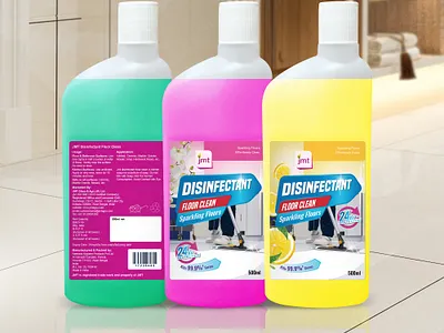 Floor Clean Label Design label design