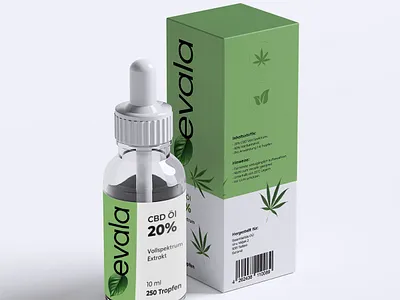 Package Design - CBD Oil cbd oil package label design