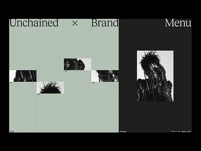 Avant-Garde Fashion Portfolio Interface art direction avant garde avant garde layout creative grid editorial interface fashion fashion ui gallery layout grid structure high contrast luxury fashion modern interface portfolio interface portfolio page premium ux style showcase ui design ux design visual identity zoom interaction