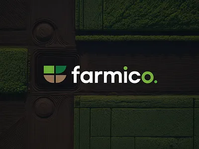 Farmico Logo — Cultivating Innovation from Above branding design graphic design illustration logo logo design typography ui ux vector