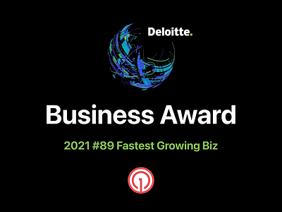 OneSignal Deloitte Fastest Growing Business Award 2021 award business console customers data deloitte design fast fastest grow growing growth increase money north america onesignal optimization revenue web website