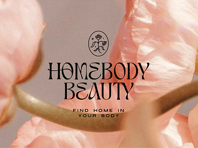 Homebody Beauty Branding branding logo
