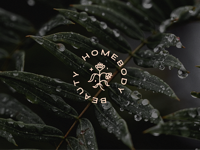 Homebody Beauty Logomark branding logo