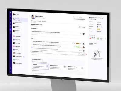 Productivity Software design ui web