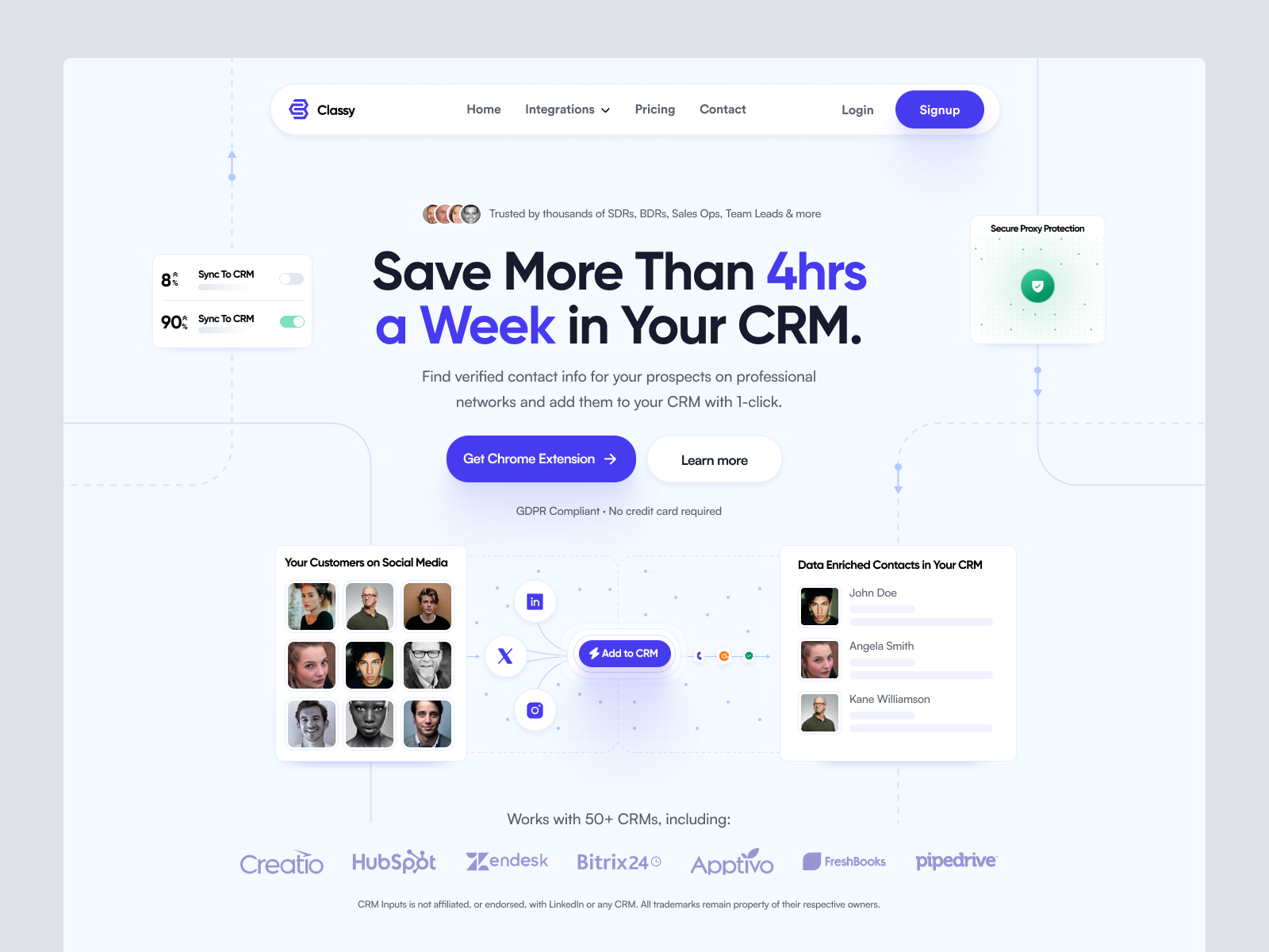 Example of Saa S Website Design & Development