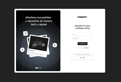 UX UI & Web design Product List | Motorsport clean figma garage homepage industrial join in joinin login mechanic motorsport product design research responsive space grotesk ui ux design ux ui web web design website