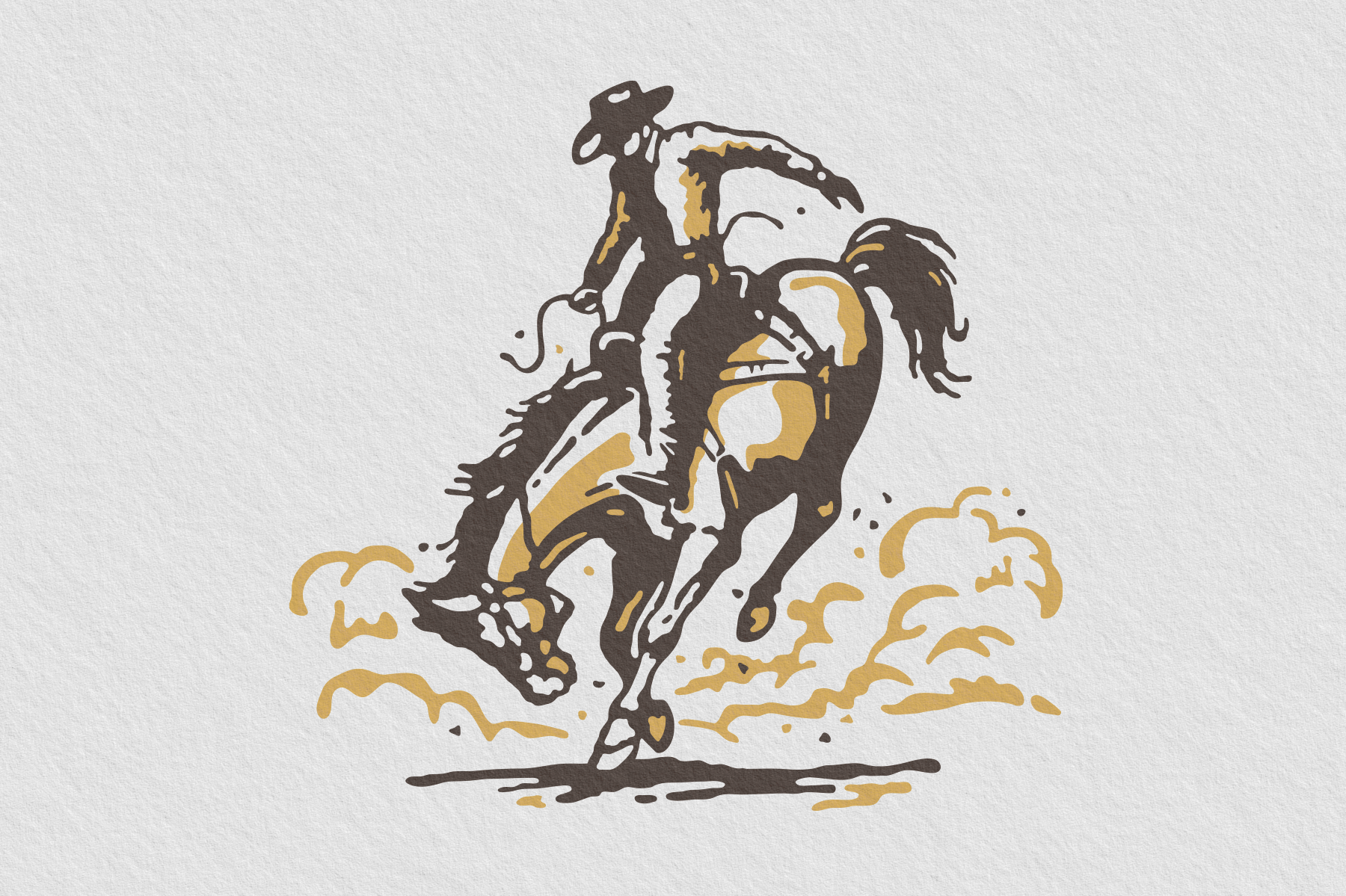 Bronco design graphic design illustration lowbrow vector