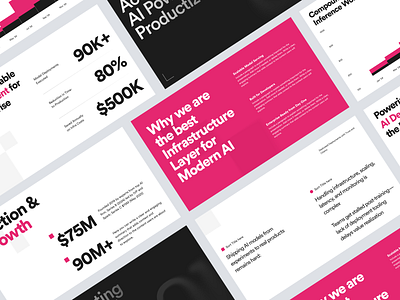 Slide Deck Design for AI Company ai ai branding ai pitch deck branding clean pitch deck clean slide deck deck deck design modern pitch deck modern slide deck pitch pitch deck pitch deck design pitch deck designer slide deck design slide deck designer