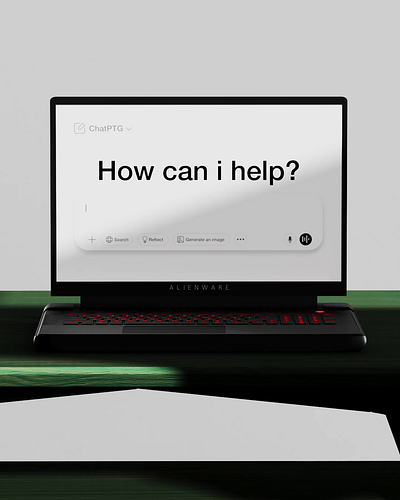 Not Artificial Intelligence. 3d ai animation chat gpt cinema 4d ia motion graphics redshift