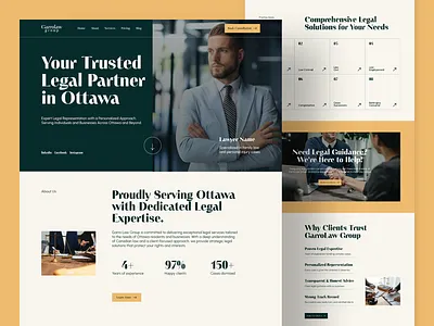 GarroLaw Group – Law Firm Website Design attorney landing page law firm law firm ui law firm web design law firm website law website legal expertise legal partner ui legal service legal services ui ui design web design website