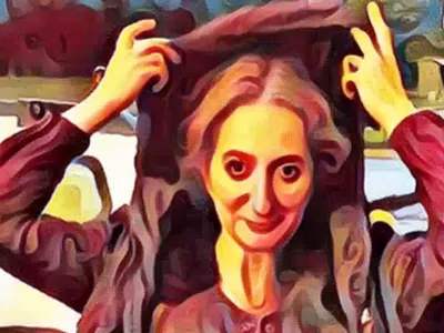 Zhannet Panchenko «Midge» ai animation motion graphics music