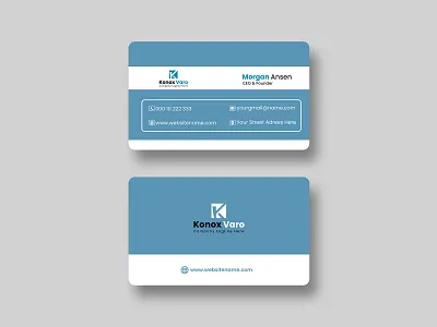 Corporate Business Card Design branding business card card design corporate business card design graphic design graphicsobai print