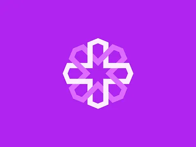 Cross Octagram Logo 3d branding church circular god jesus logo logomark minimalist octagram plus sign power religious symbol symmetry vector