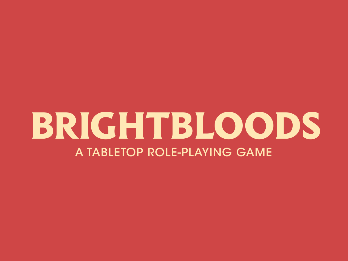 Brightbloods branding graphic design logo