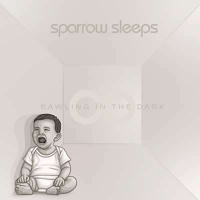 Hoobastank lullabies - Bawling In The Dark album cover hoobastank illustration portrait sparrow sleeps toddler