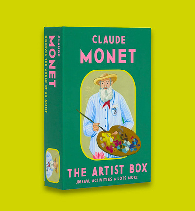 The Monet Artist Box X Iratxe López de Munáin box set games gifts history painterly puzzles