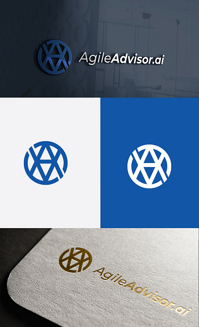 Agile Advisor logo advisor logo ai service logo branding design logo logo design logo designer minimalist minimalist logo modern modern logo technology logo
