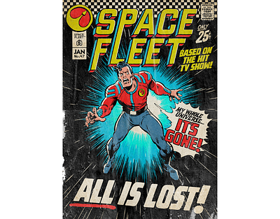 Retro Comic Props X Butcher Billy black mirror comic netflix pop culture retro tv vintage