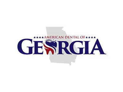 American Dental of Georgia Logo Design dentistry