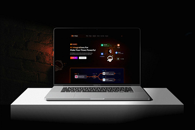 Ai Integrations Landing Page ai ai integrations landing page automation dataflow integrations workflow