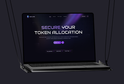 Token Allocation Dapp UI Design crypto token landing page crypto token website dapp dapp ui dapp ux dark landing page ethereum ethereum landing page ethereum website token token allocation dapp ui design token landing page token website web design