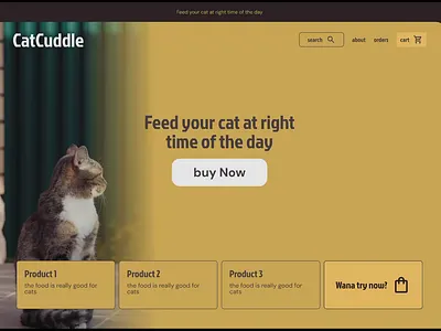 CatCuddle user experience userinterface ux