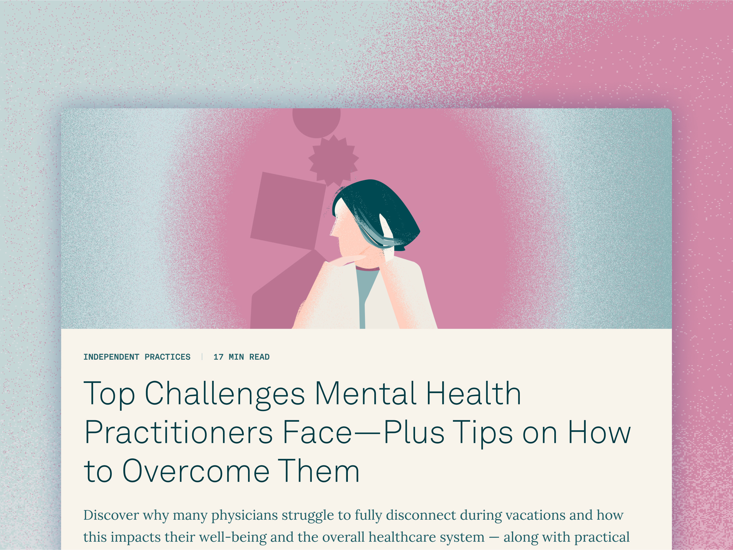 Top Challenges illustration and infographic 2d desig graphic design health illustration infographic medical mental health